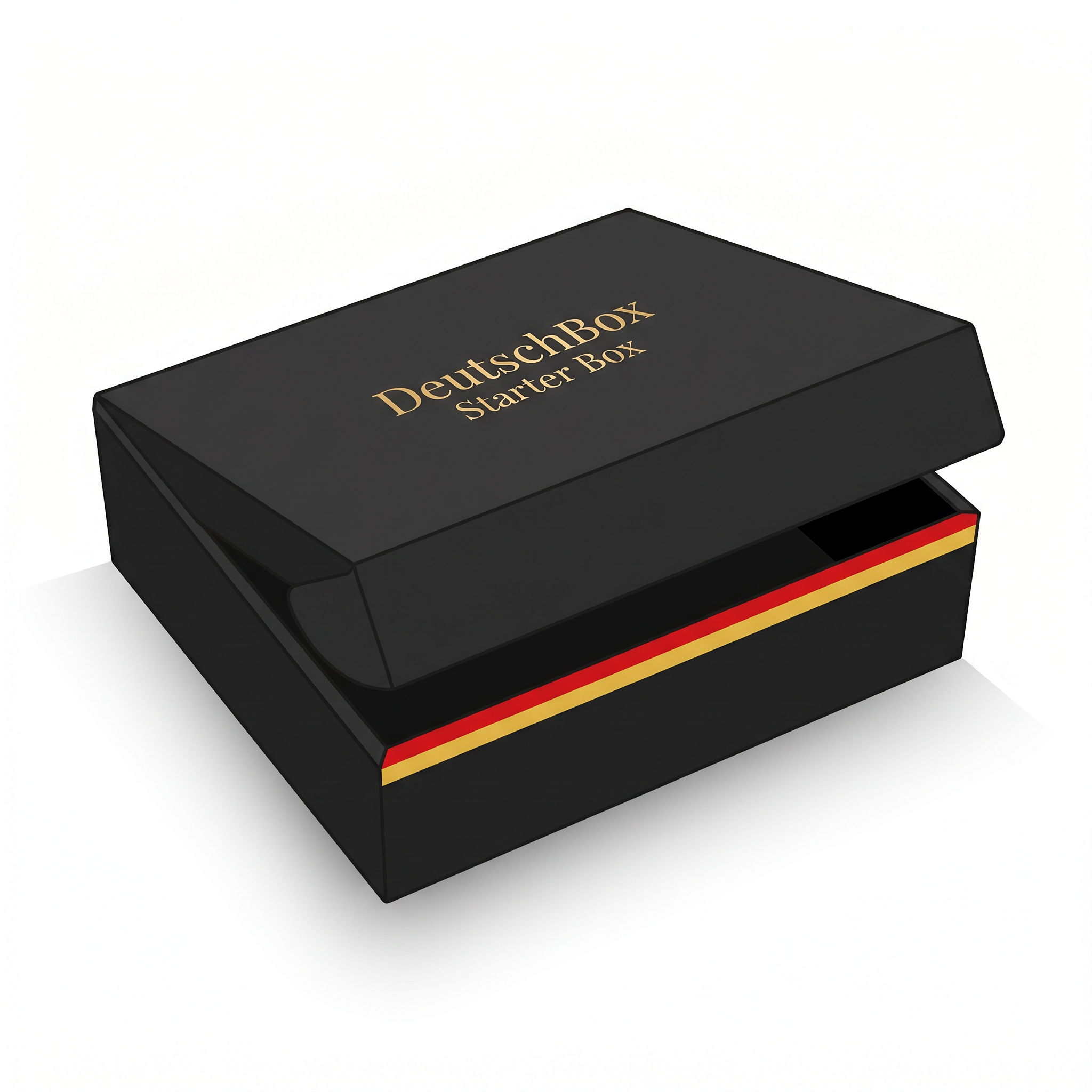 DeutschBox Starter Box with flashcards and learning tools